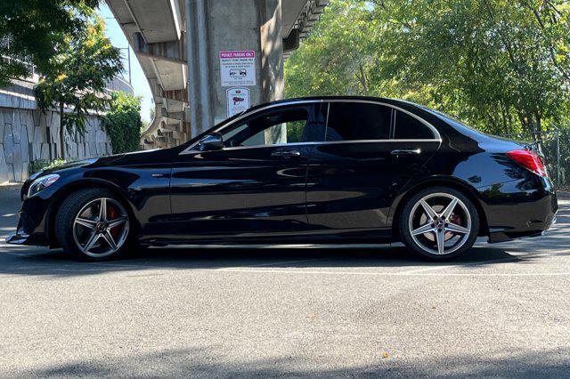 used 2018 Mercedes-Benz C-Class car, priced at $17,999