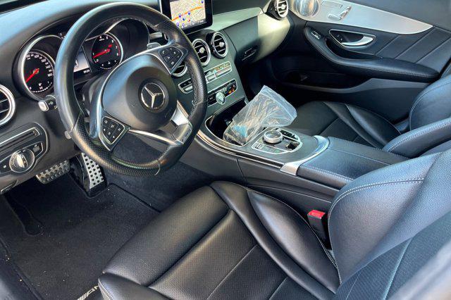 used 2018 Mercedes-Benz C-Class car, priced at $17,999