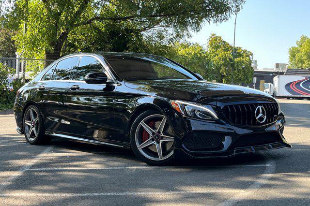 used 2018 Mercedes-Benz C-Class car, priced at $17,999