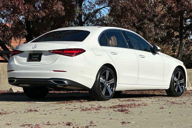 new 2025 Mercedes-Benz C-Class car, priced at $50,245