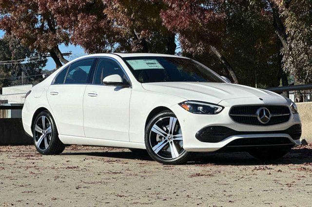 new 2025 Mercedes-Benz C-Class car, priced at $50,245