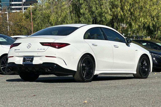 new 2025 Mercedes-Benz AMG CLA 35 car, priced at $59,295