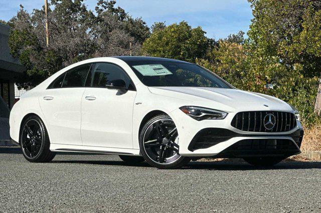 new 2025 Mercedes-Benz AMG CLA 35 car, priced at $59,295