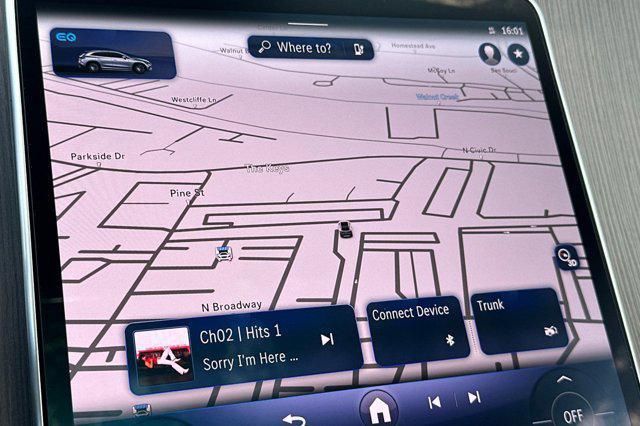 new 2025 Mercedes-Benz EQE 350 car, priced at $80,825