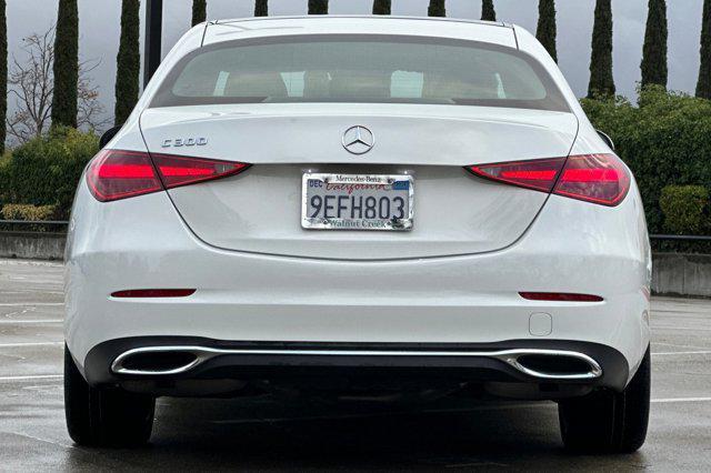 used 2023 Mercedes-Benz C-Class car, priced at $32,988