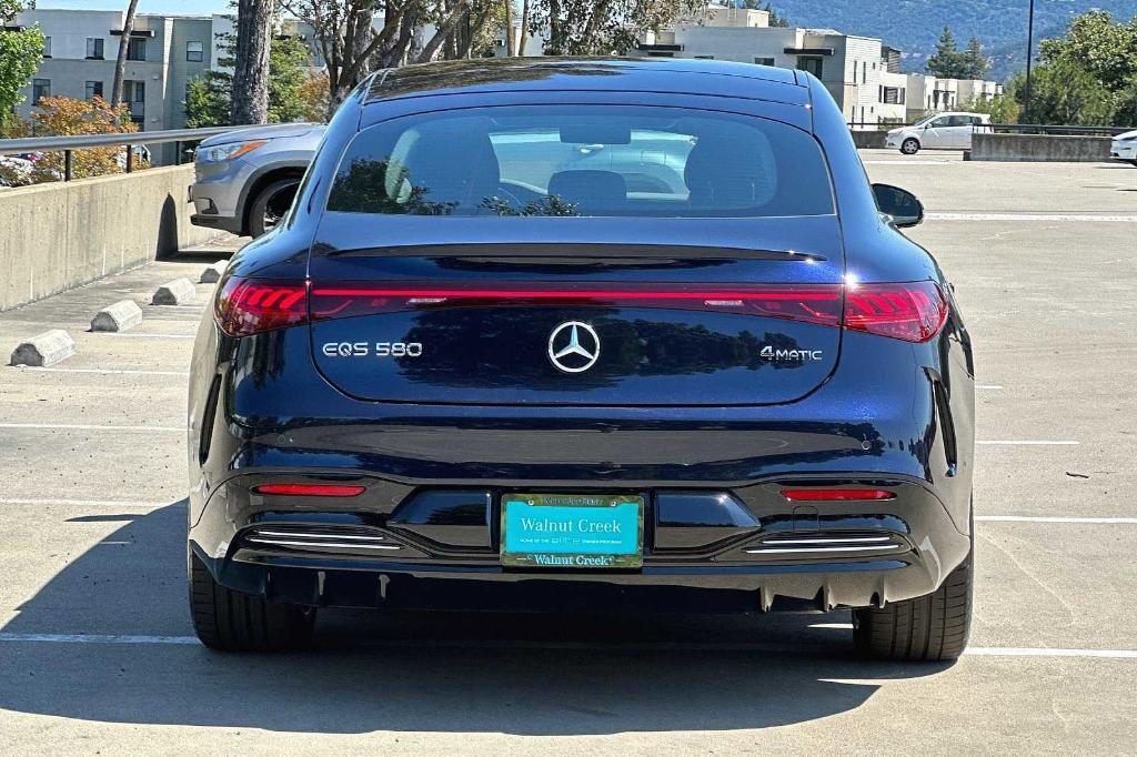 used 2022 Mercedes-Benz EQS 580 car, priced at $88,881