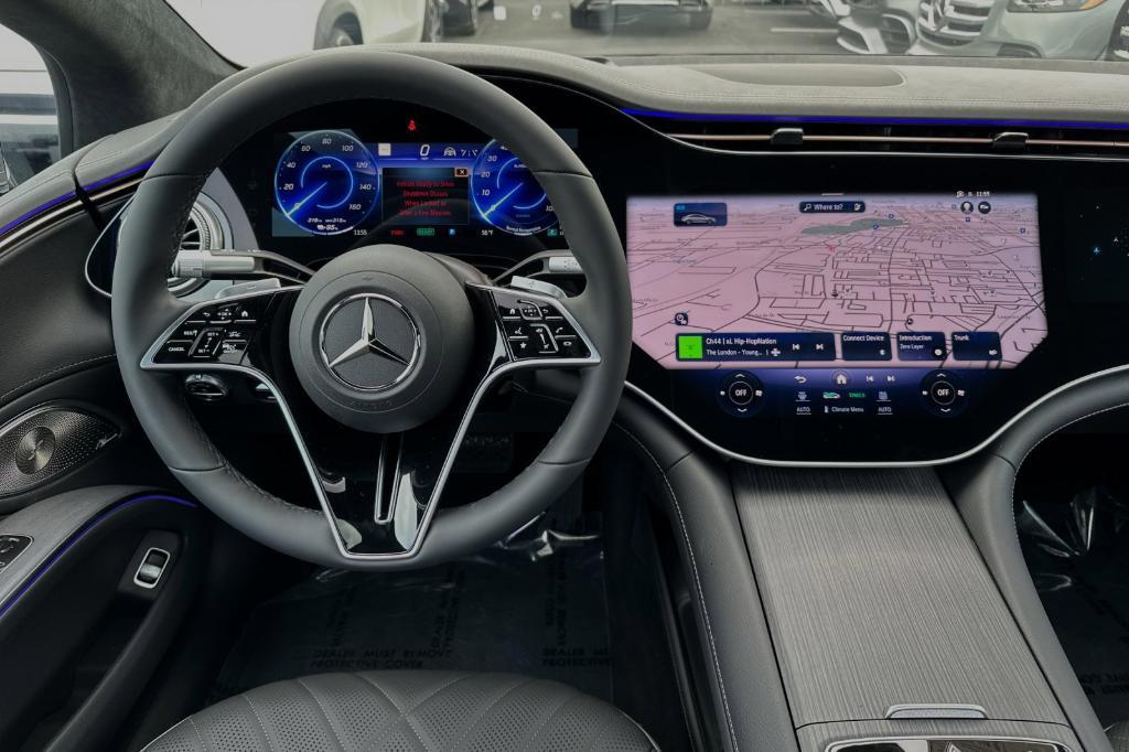 new 2024 Mercedes-Benz EQS 580 car, priced at $138,275