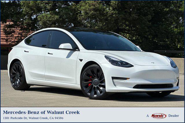 used 2021 Tesla Model 3 car, priced at $28,999