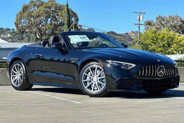 new 2025 Mercedes-Benz AMG SL 43 car, priced at $115,410