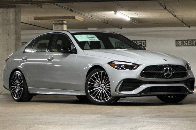 new 2025 Mercedes-Benz C-Class car, priced at $55,715