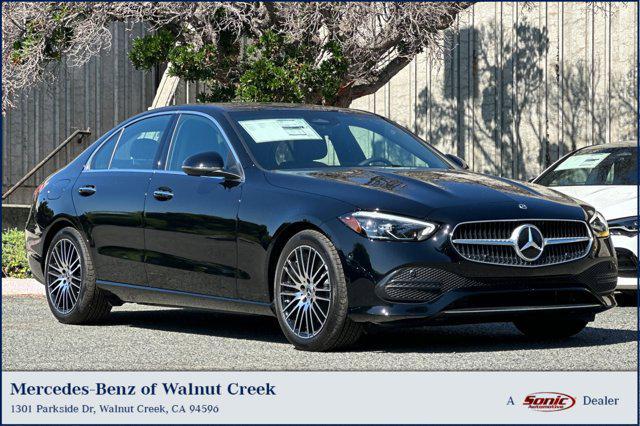 new 2025 Mercedes-Benz C-Class car, priced at $49,795