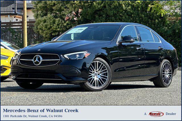 new 2025 Mercedes-Benz C-Class car, priced at $49,795
