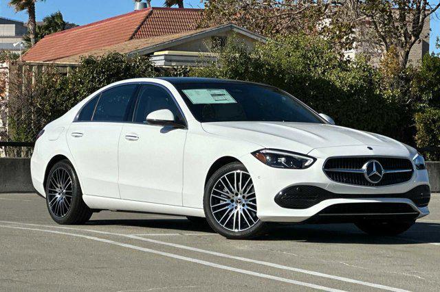 new 2025 Mercedes-Benz C-Class car, priced at $51,820