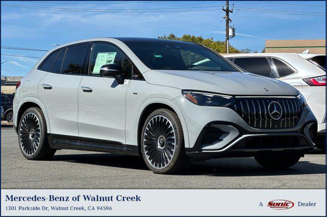 new 2025 Mercedes-Benz AMG EQE car, priced at $119,995