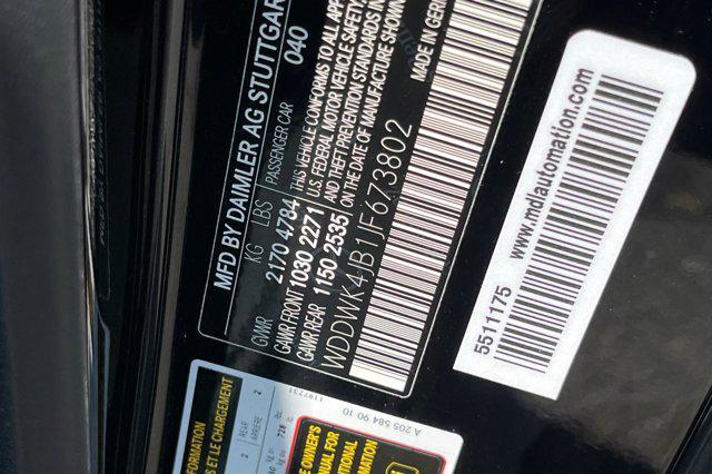 used 2018 Mercedes-Benz C-Class car, priced at $27,999