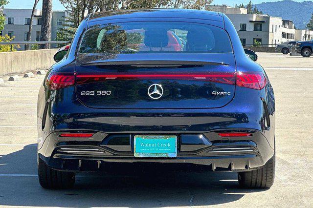 used 2022 Mercedes-Benz EQS 580 car, priced at $79,985