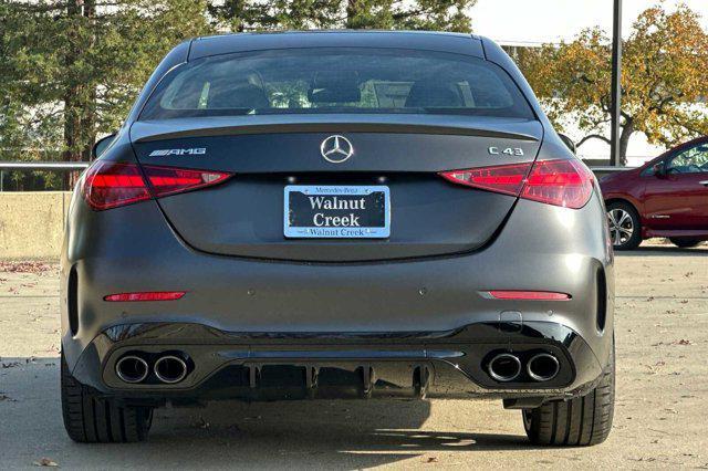 new 2025 Mercedes-Benz AMG C 43 car, priced at $73,545