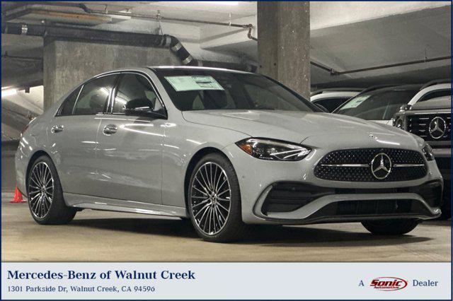 new 2025 Mercedes-Benz C-Class car, priced at $56,195