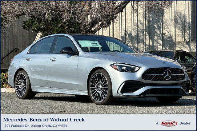new 2025 Mercedes-Benz C-Class car, priced at $55,995