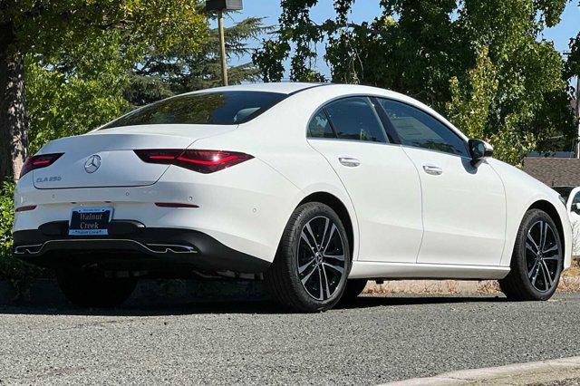 new 2025 Mercedes-Benz CLA 250 car, priced at $46,870