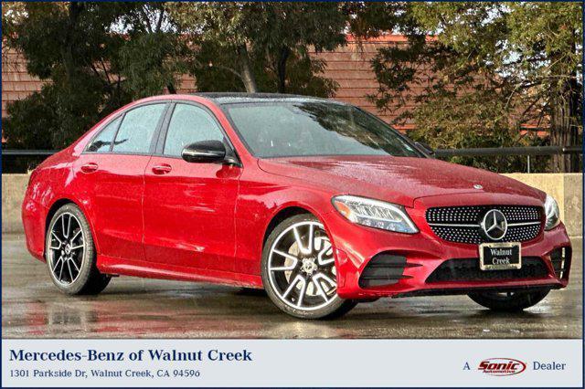 used 2019 Mercedes-Benz C-Class car, priced at $23,999