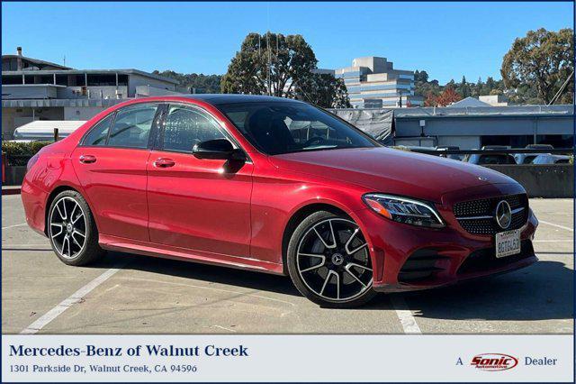 used 2019 Mercedes-Benz C-Class car, priced at $23,999