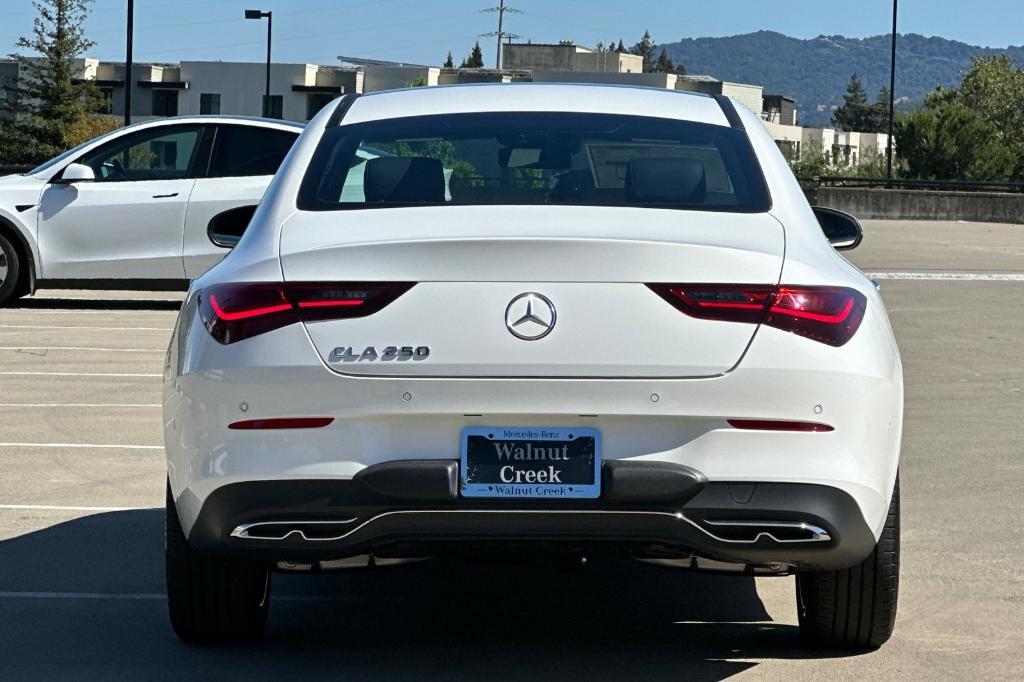 new 2025 Mercedes-Benz CLA 250 car, priced at $46,595