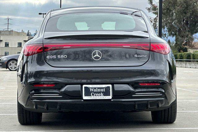 used 2022 Mercedes-Benz EQS 580 car, priced at $56,999