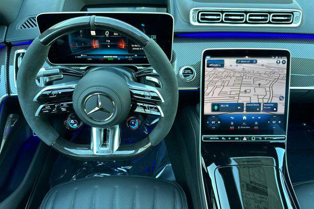 new 2025 Mercedes-Benz AMG S 63 E car, priced at $203,045