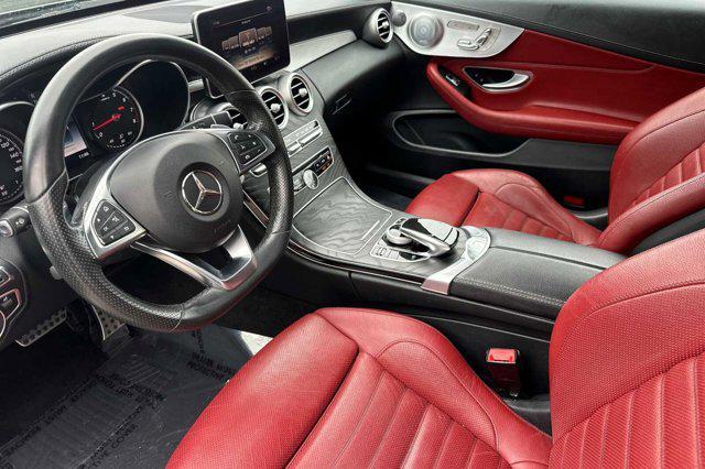 used 2017 Mercedes-Benz C-Class car, priced at $24,999