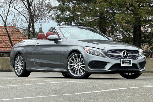 used 2017 Mercedes-Benz C-Class car, priced at $24,999