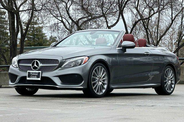 used 2017 Mercedes-Benz C-Class car, priced at $24,999