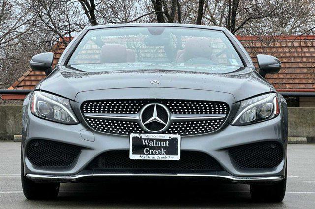 used 2017 Mercedes-Benz C-Class car, priced at $24,999