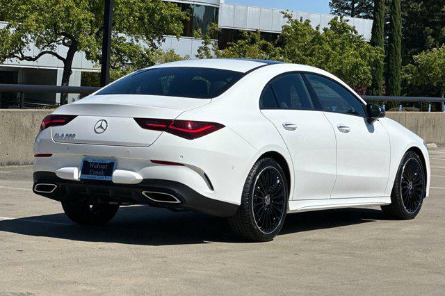new 2025 Mercedes-Benz CLA 250 car, priced at $51,675