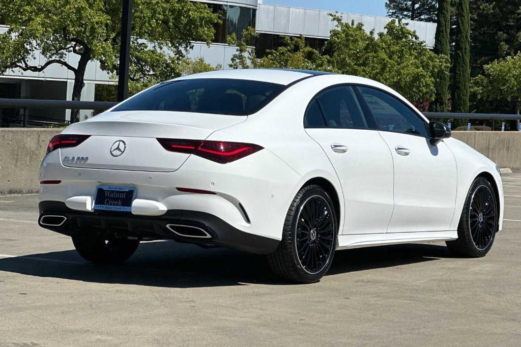 new 2025 Mercedes-Benz CLA 250 car, priced at $51,675