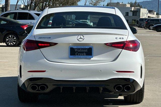 new 2024 Mercedes-Benz AMG C 43 car, priced at $69,335