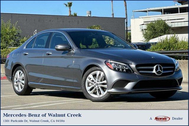 used 2021 Mercedes-Benz C-Class car, priced at $28,999