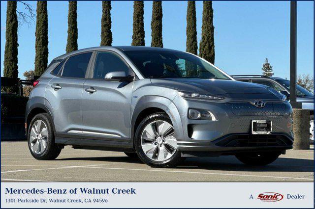 used 2020 Hyundai Kona EV car, priced at $18,999