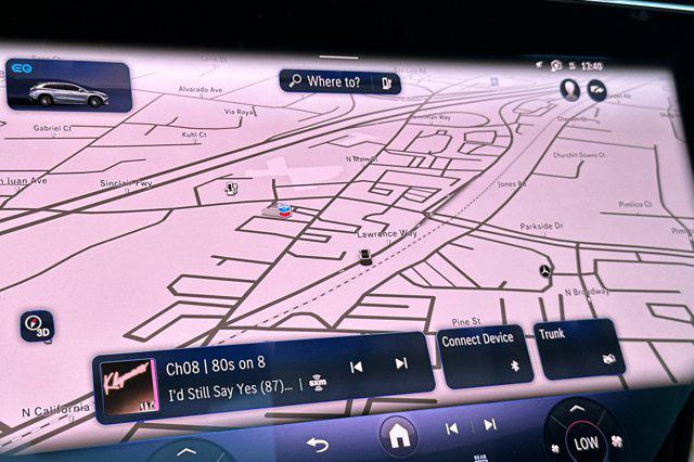 new 2025 Mercedes-Benz EQS 450 car, priced at $110,845