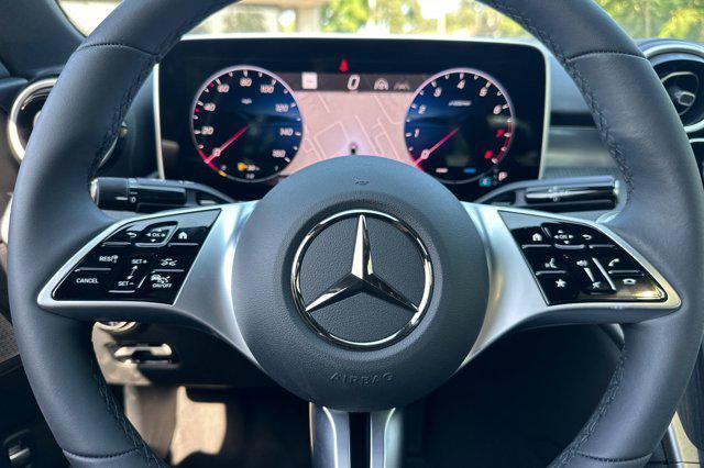 new 2025 Mercedes-Benz C-Class car, priced at $54,780