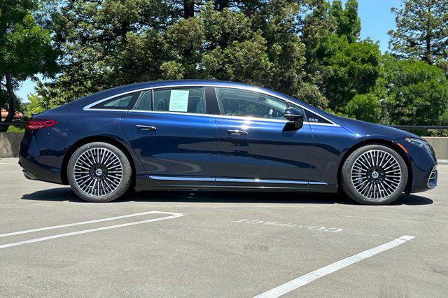 used 2022 Mercedes-Benz EQS 580 car, priced at $92,985