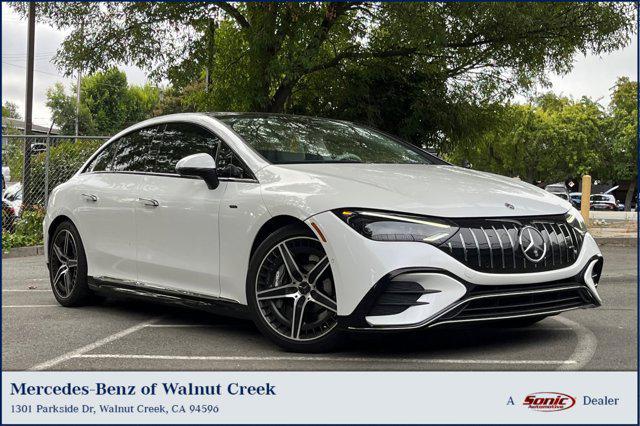 used 2023 Mercedes-Benz AMG EQE car, priced at $51,599