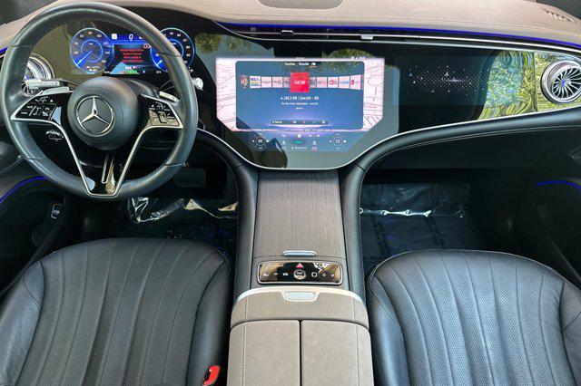 used 2023 Mercedes-Benz EQS 580 car, priced at $52,986