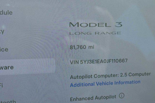 used 2018 Tesla Model 3 car, priced at $20,999