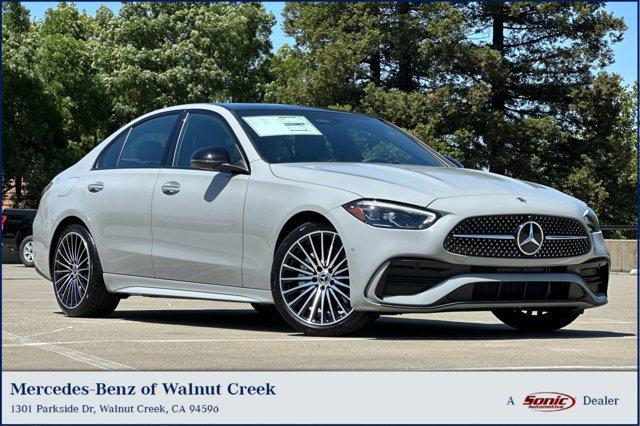 new 2025 Mercedes-Benz C-Class car, priced at $56,365