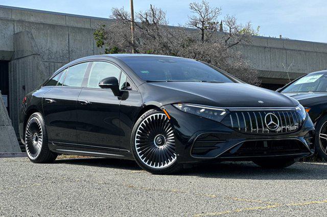 new 2025 Mercedes-Benz AMG EQS car, priced at $151,645