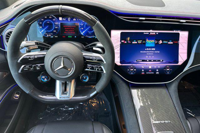 new 2025 Mercedes-Benz AMG EQS car, priced at $151,645