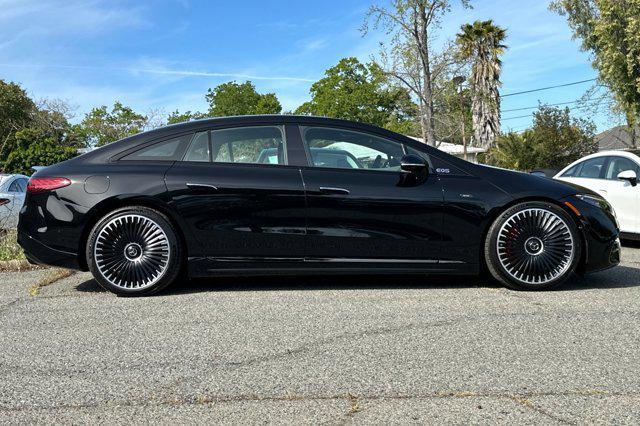 new 2025 Mercedes-Benz AMG EQS car, priced at $151,645