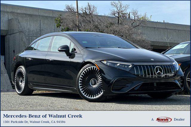 new 2025 Mercedes-Benz AMG EQS car, priced at $151,645