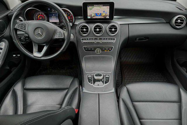 used 2017 Mercedes-Benz C-Class car, priced at $17,999